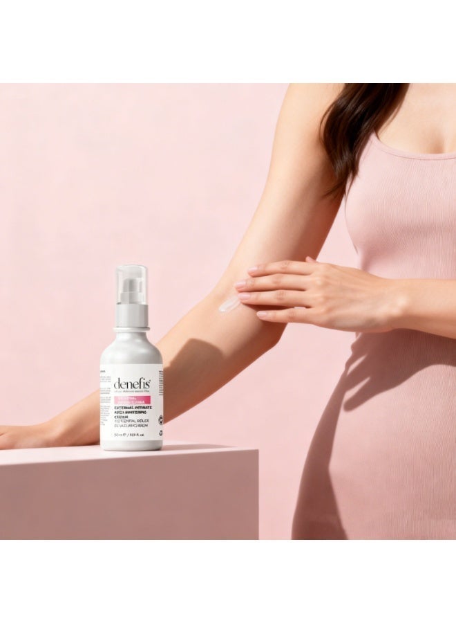 Denefis Intimate Area Whitening Cream – Gentle Brightening & Soothing Care – 50ml - Image 2